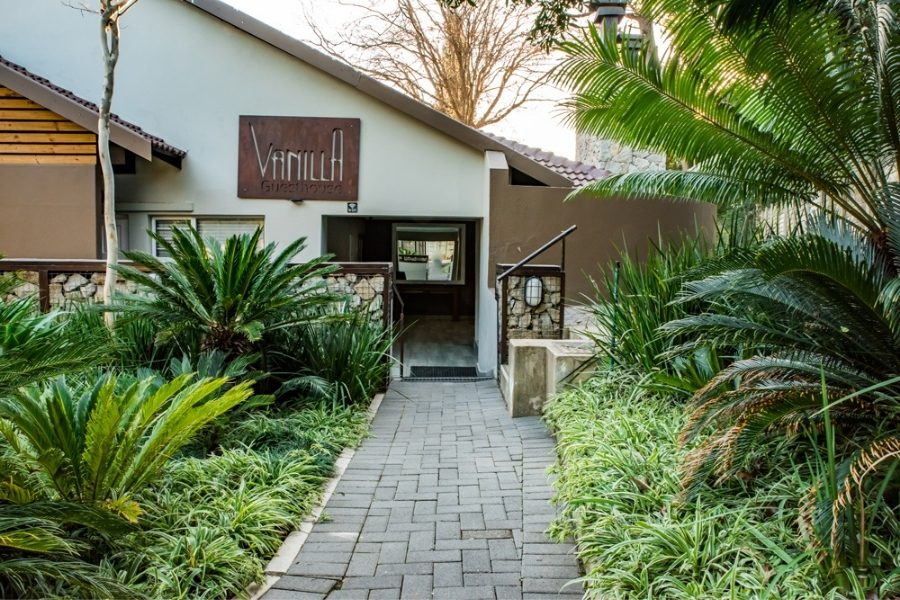 Vanilla Guesthouse entrance